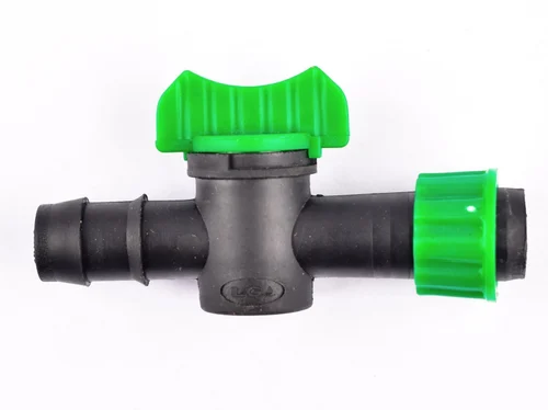 16mm Ring-lock Lateral Valve: Green color