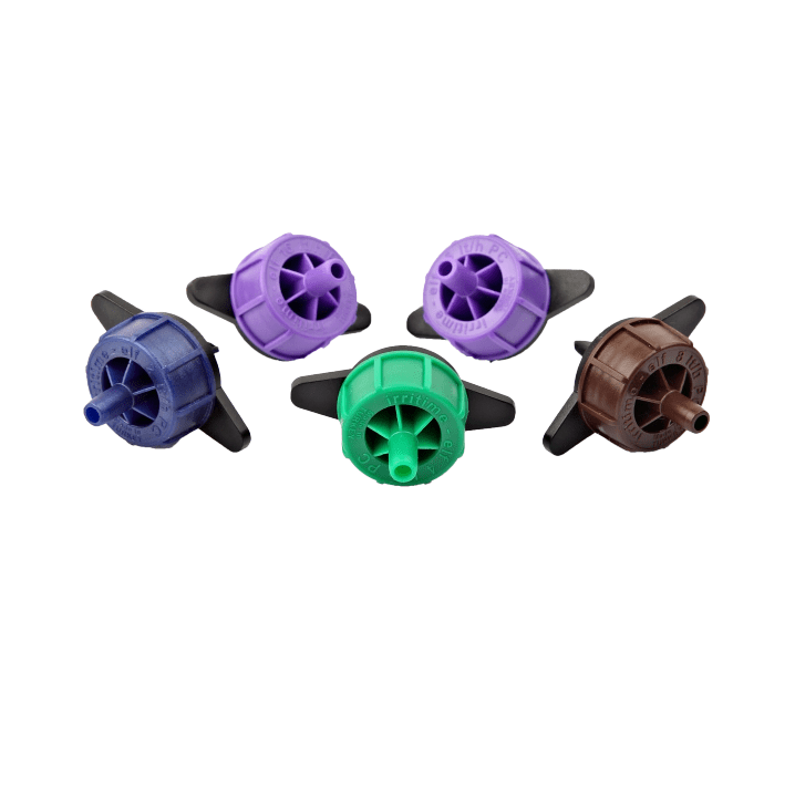 Button Drippers 8lph blue