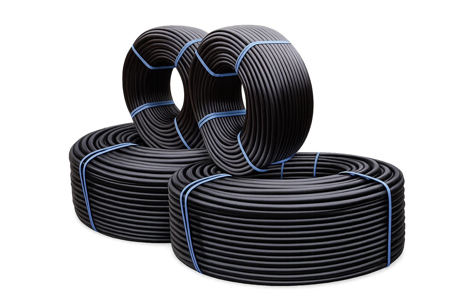 16mm Diameter, 100cm emitter spacing,2lph flow rate,1mm wall thickness dripline